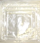 Clear Plastic Tallit / Tefillin Bags with Zipper