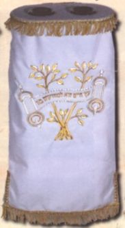 Tree of Life Sefer Velvet Torah Cover / Mantel - Different Colors Available