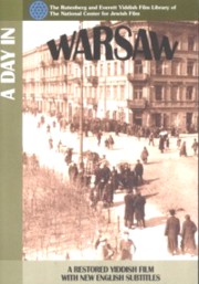DVD A Day in Warsaw A Restored Yiddish Film New English Subtitles