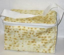 Matzah Lunch Cooler Bag with Zippered closure - Great Passover Gift!