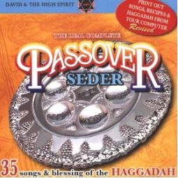 The Real Complete Passover Seder CD - 35 Songs and blessings of the Haggadah. By David & the High Sp